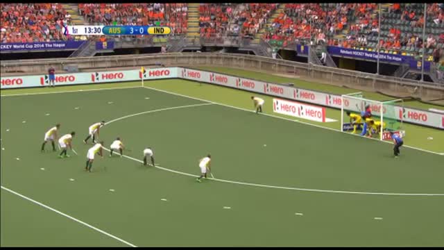 Watch Australia vs India - Men's Rabobank Hockey World Cup 2014 Hague Pool A [09/6/2014] Video