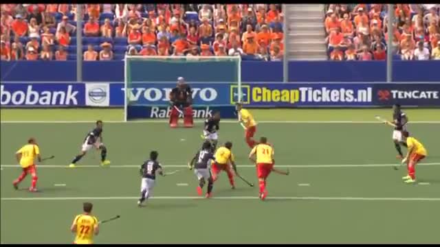 Watch Spain vs Malaysia - Men's Rabobank Hockey World Cup 2014 Hague Pool A [09/6/2014] Video