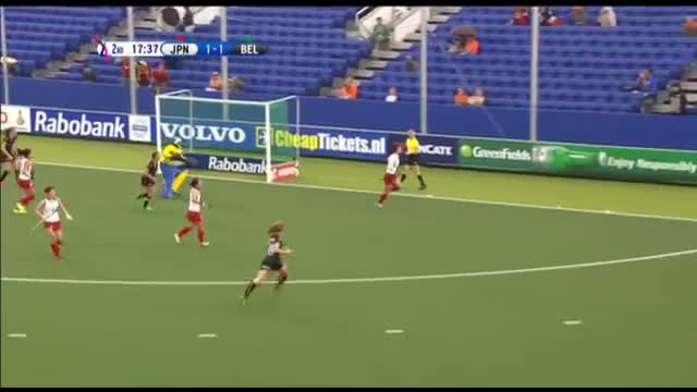 Watch Japan vs Belgium - Women's Rabobank Hockey World Cup 2014 Hague Pool A [09/6/2014] Video