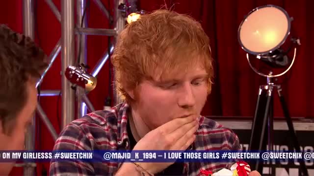 Watch How much chocolate can Ed Sheeran fit into his mouth? - Britain's Got More Talent 2014 Video