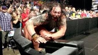 Watch Barbaric barricade moments in WWE History Video