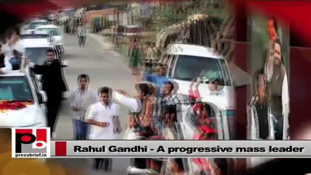 Watch Rahul Gandhi - a leader who not only preaches but delivers too Video