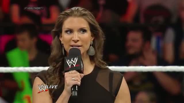 Watch Stephanie McMahon strips Daniel Bryan of the WWE World Heavyweight Title: WWE Raw, June 9, 2014 Video
