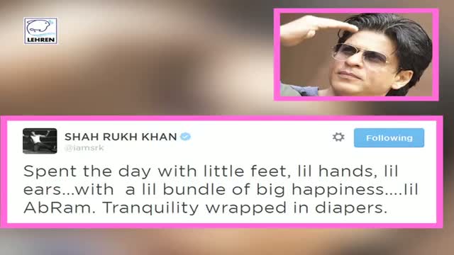 Watch Shahrukh Khan's Special Moments With Abram Video