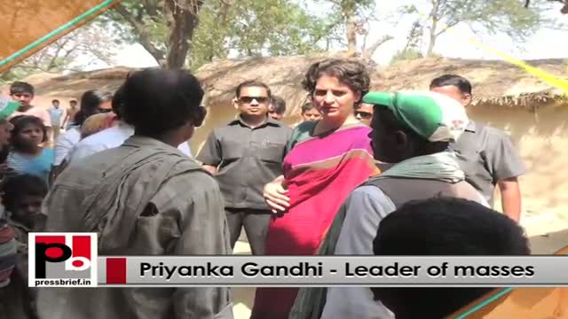 Watch Priyanka Gandhi - a leader who has great resemblance with Indira Gandhi Video