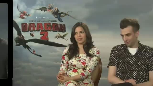 Watch 'Dragon' Stars on Childhood Animation Favorites Video