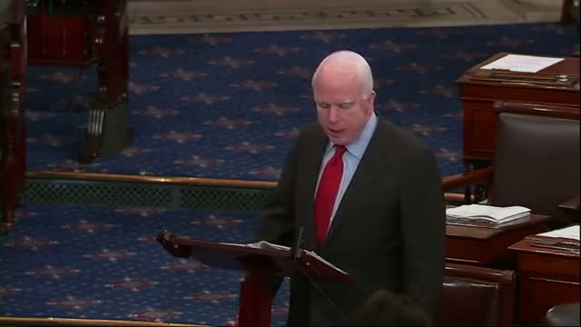Watch McCain: History Will Judge Presidency With Scorn Video
