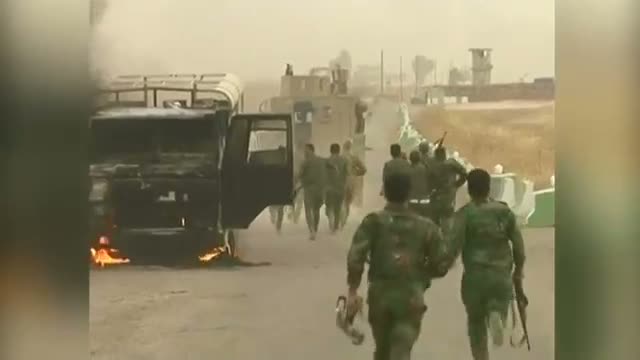 Watch Raw: Kurds Clash With ISIL in Iraq Video