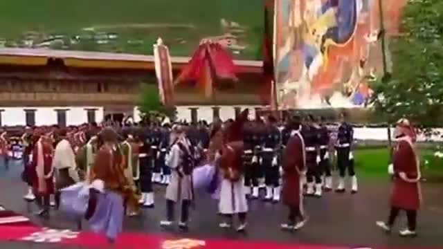 Watch PM Narendra Modi at Ceremonial Reception in Bhutan Video