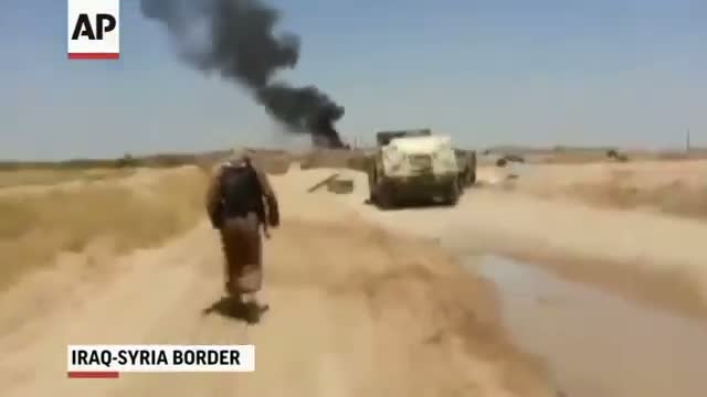 Watch ISIL Fighters Attack on Iraq-Syria Border Video