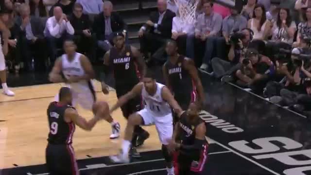 Watch NBA: LeBron James Follows Wade's Miss with Authority (Basketball Video) Video