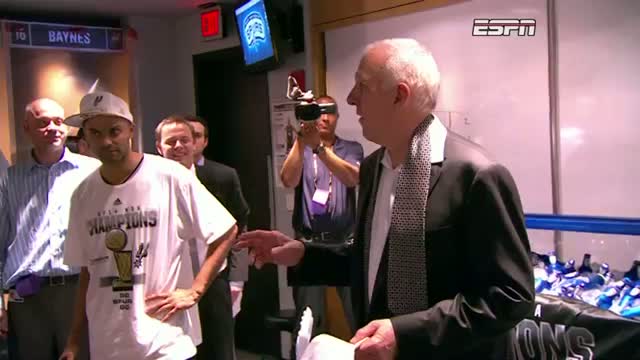 Watch NBA: All Access: Gregg Popovich's Postgame Speech (Basketball Video) Video