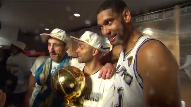 Watch NBA All Access: The Spurs' Big 3 Celebrate the Title (Basketball Video) Video