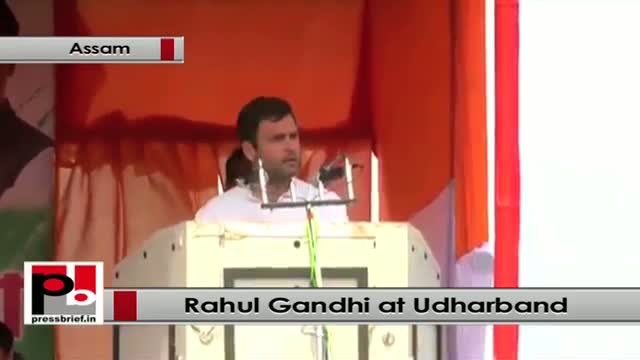 Watch Rahul Gandhi wants every poor Indian also must have big dreams Video