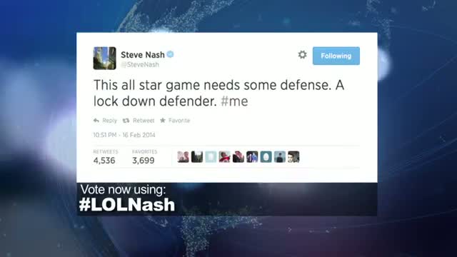 Watch 2014 NBA Social Media Awards LOL Award Nominee: Steve Nash Video