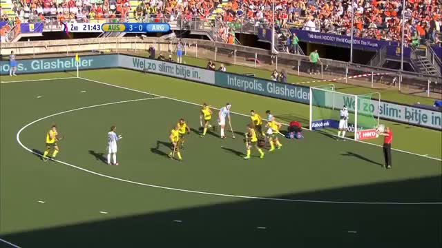 Watch Australia vs Argentina - Men's Rabobank Hockey World Cup 2014 Hague Semi-final [13/6/2014] Video