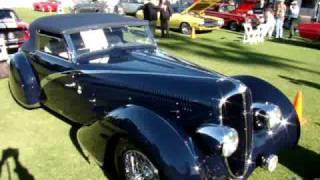 Watch 1936 Delahaye 135 Competition Classic Car - La Jolla Classic Car Show Video