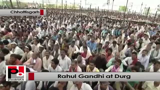 Watch Rahul Gandhi: Congress is committed to ensure rights of the poor Video