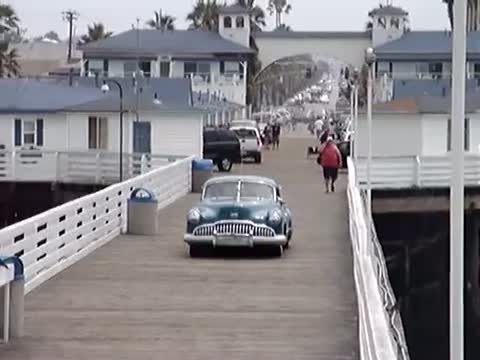 Watch 1949 Buick Super on The Crystal Pier in Pacific Beach Video