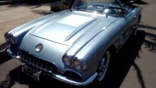 Watch 1958 Chevy Corvette Classic Car Video