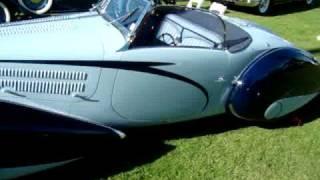 Watch Delahaye Convertible Classic at The 2009 La Jolla Motor Car Classic La Jolla Cove Video