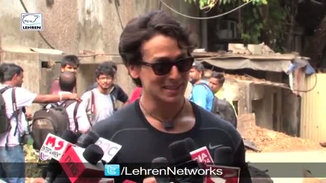 Watch Tiger Shroff Is Happy To Compared To Kareena Kapoor Video