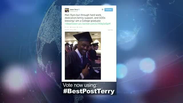 Watch 2014 NBA Social Media Awards Best Post Nominee: Jason Terry Video