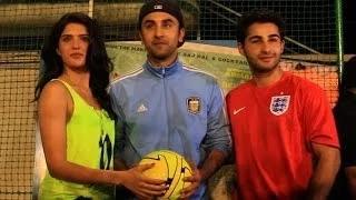 Watch Ranbir Kapoor v/s Armaan Jain Football Match Video