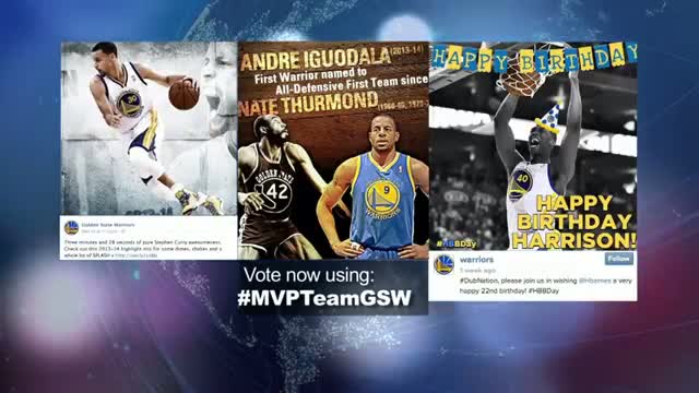 Watch 2014 NBA Social Media Awards Team Social MVP Nominee: Golden State Warriors Video