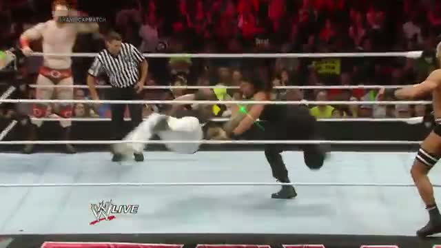Watch John Cena, Roman Reigns & Sheamus vs. Randy Orton, Alberto Del Rio, Bray Wyatt & Cesaro - 4-on-3 Han Video