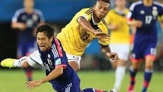 Watch Japan Vs Colombia 2014 - FIFA World Cup 1-4 Full Match Highlights & Goals 25/06/14 Video