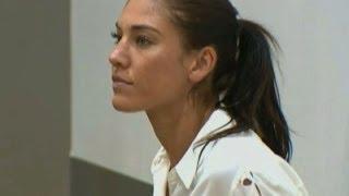 Watch Hope Solo Pleads Not Guilty in Assault Case Video
