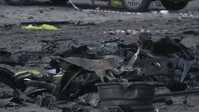 Watch Suicide Bombing South of Beirut Video