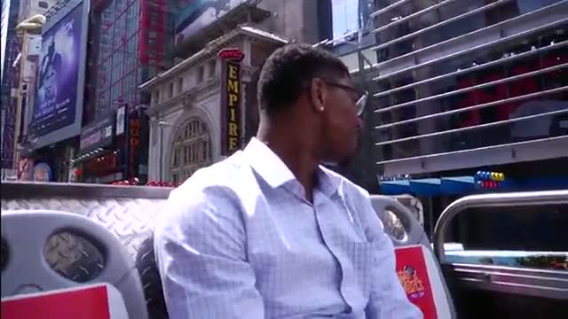 Watch NBA: Marcus Smart Takes in The Sights Video