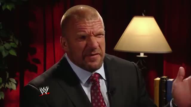 Watch Triple H on "the most epic Ladder Match in the history of WWE" Video