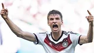 Watch Thomas Muller All 4 Goals in World Cup 2014 Group Stage Video