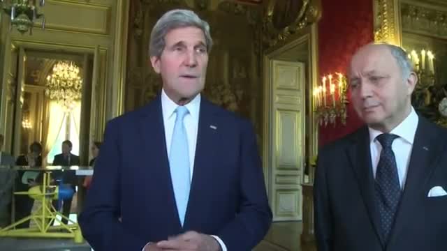 Watch Kerry, French Counterpart Talk Iraq, Ukraine Video