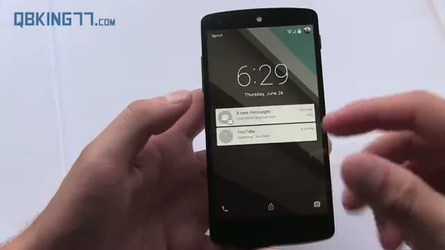 Watch Android L Developer Preview Hands On Video