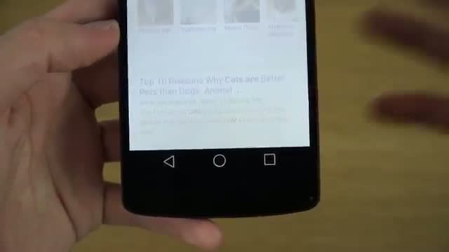Watch Google Nexus 5 Android L - Keyboard Review Video