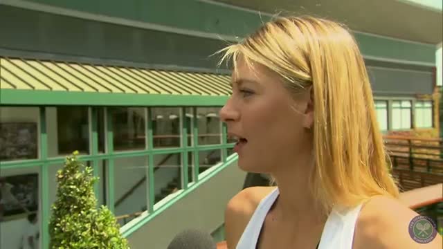 Watch Maria Sharapova's perfect day at Wimbledon - Wimbledon 2014 Video