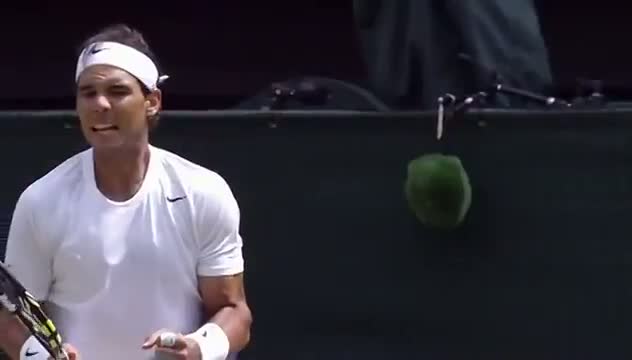 Watch Rafa Nadal in Wimbledon slow motion - Wimbledon 2014 Video