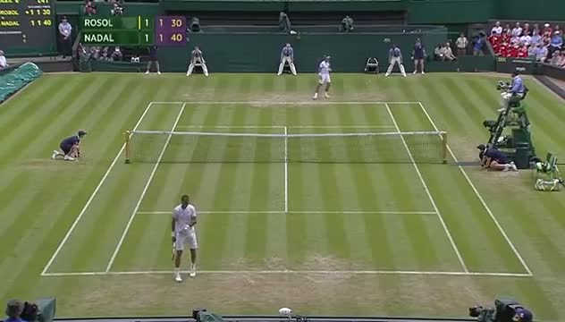 Watch Nadal and Rosol show off their Football skills - Wimbledon 2014 Video