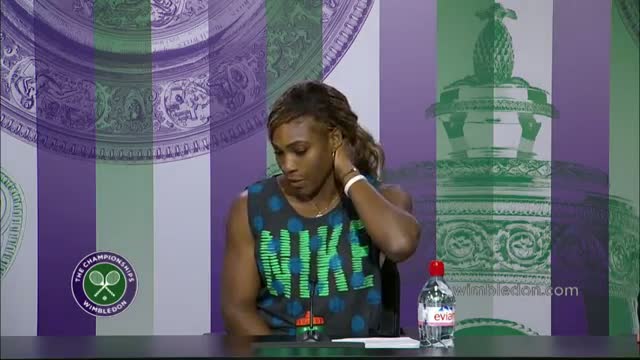 Watch Serena Williams trying to feel better every day - Wimbledon 2014 Video