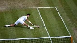 Watch HSBC Play Of The Day: Grigor Dimitrov superb reactions - Wimbledon 2014 Video