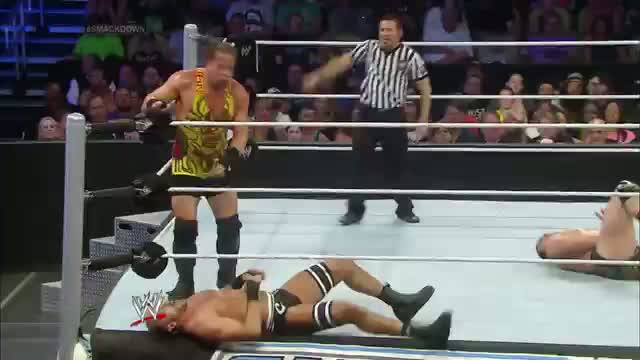 Watch Rob Van Dam & Dolph Ziggler & Alberto Del Rio & Cesaro: WWE SmackDown, June 27, 2014 Video