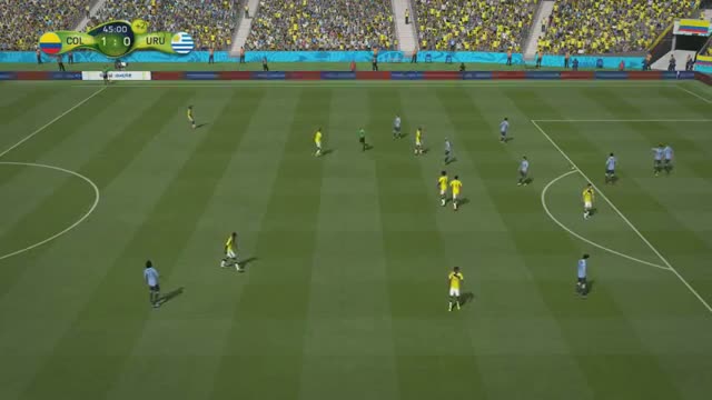 Watch World Cup 2014 LAST 16 - COLOMBIA vs URUGUAY 2-0 - 28th June 2014 Video