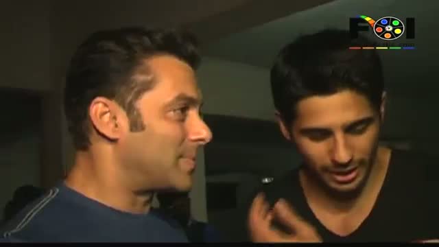 Watch "Sidharth Has My Blessings" - Salman Khan Video