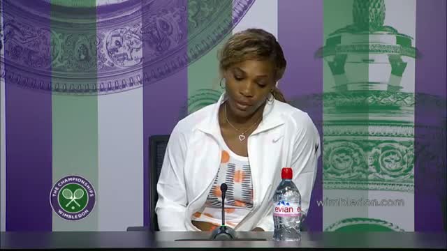 Watch Serena Williams: 'I made too many errors' - Wimbledon 2014 Video