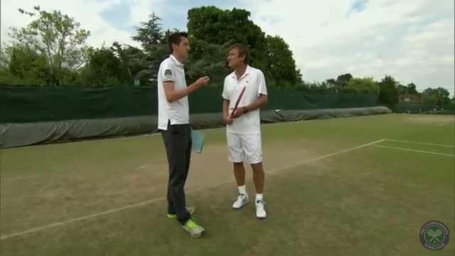 Watch Mats Wilander Analysis: Novak Djokovic - Wimbledon 2014 Video