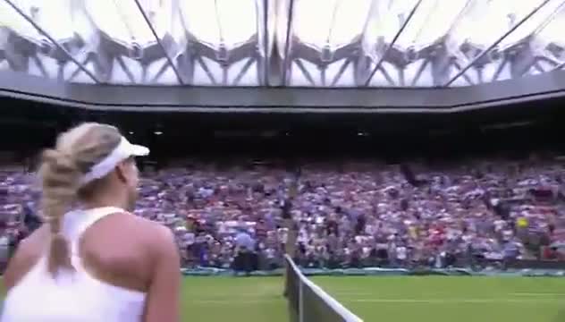 Watch Bouchard wraps up big win v Cornet - Wimbledon 2014 Video
